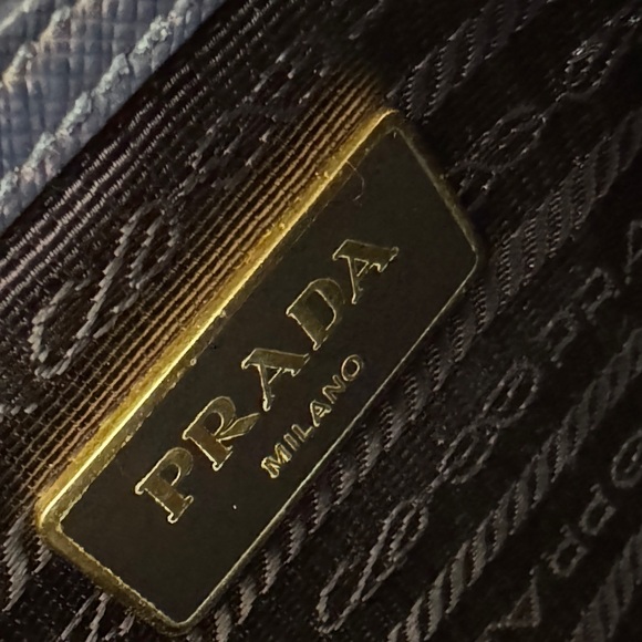 Prada Purple Saffiano Lux Leather Small Promenade Crossbody Bag - Picture 12 of 16